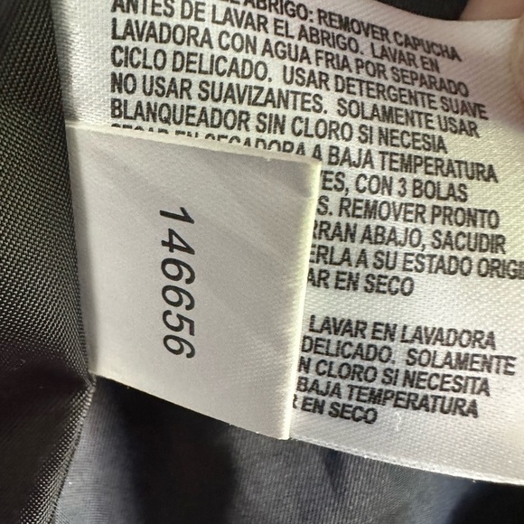 Michael Michael Kors Women Black Down Puffer Winter Coat Faux Fur Trim Hood PXXS - Picture 12 of 16